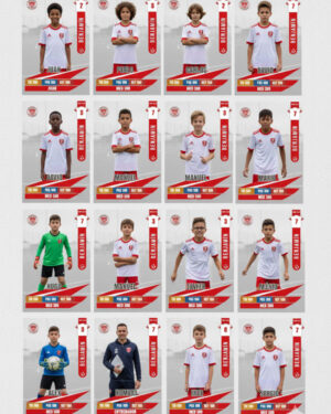 Alternative view of PACK CROMOS EQUIPO COMPLETO EJEMPLO
