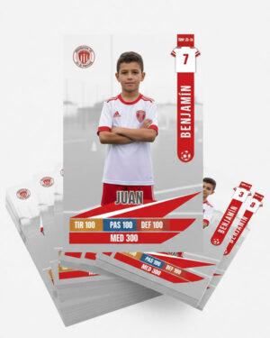 PACK CROMOS EQUIPO COMPLETO EJEMPLO